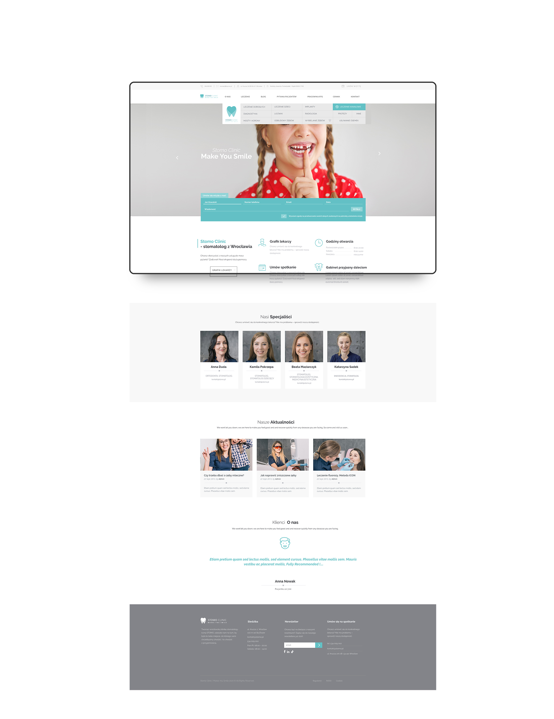 projektowanie stron internetowych