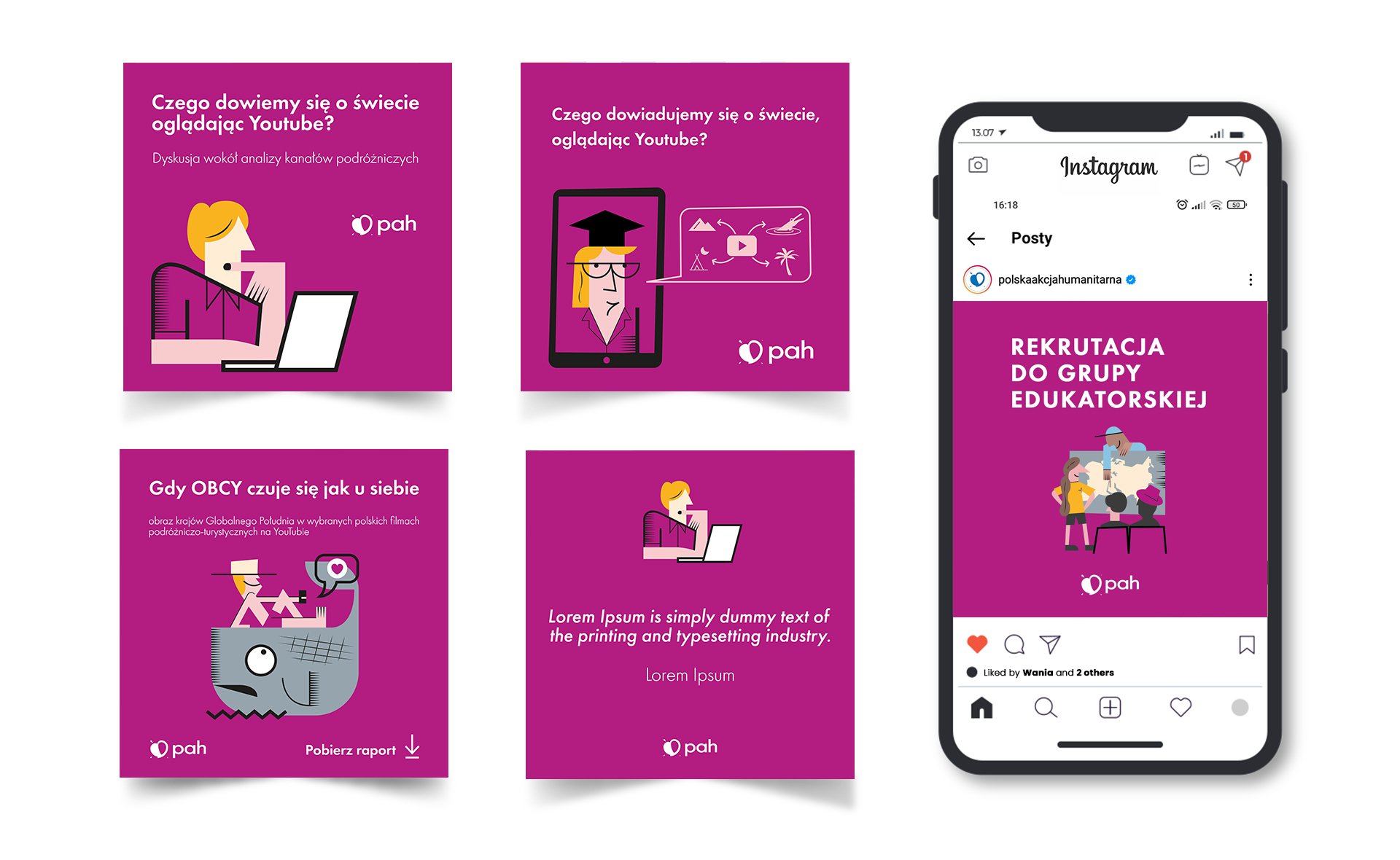 projekt graficzny dla fundacji